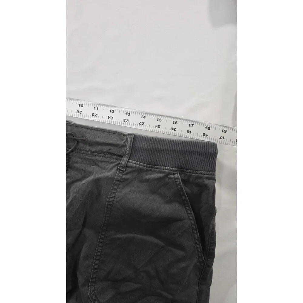 American Eagle Cargo Maxi Skirt Womens Size 18 Gray Utility Stretch y2k BA - Picture 8 of 9